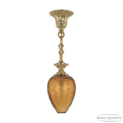 Подвесной светильник Bohemia Ivele Crystal 7003P/12 G Amber/H-1C