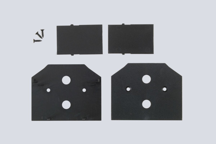 Заглушка для встраиваемого шинопровода в натяжной ПВХ потолок (4 шт.) Crystal Lux Space 220 CLT 0.235 06 BL