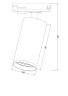 Трековый светильник Maytoni Focus S TR020-1-GU10-W