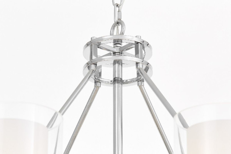 Подвесная люстра Lumina Deco Marietta LDP 8025-8 CHR+WT
