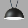 Трековый однофазный светильник Denkirs Belty Flow DK5562-BK