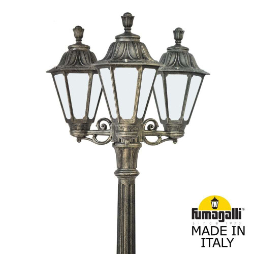 Садово-парковый светильник Fumagalli ARTU BISSO/RUT 3L E26.158.S30.BYE27