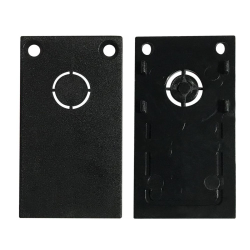 Комплект заглушек торцевых для накладного шинопровода iLedex Vision END CAP 4822-025-BK (2 шт)