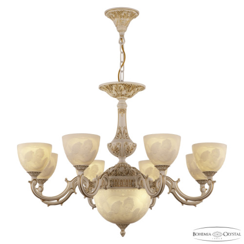 Подвесная люстра Bohemia Ivele Crystal AL78101P/8/250 WMG P1 U Angel