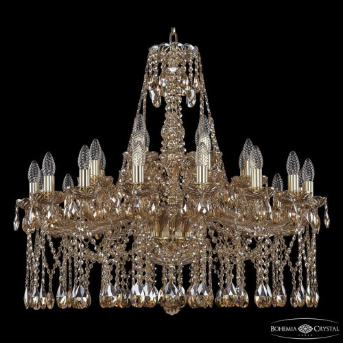 Подвесная люстра Bohemia Ivele Crystal 1413/16+8+4/300 G M721