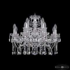Подвесная люстра Bohemia Ivele Crystal 1413/8+4/200 Ni