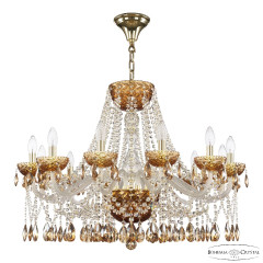 Подвесная люстра Bohemia Ivele Crystal 5413/12/300 G Amber/M-1F K721