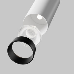 Спот Maytoni Technical Focus Led C055CL-L12W4K-SS-W