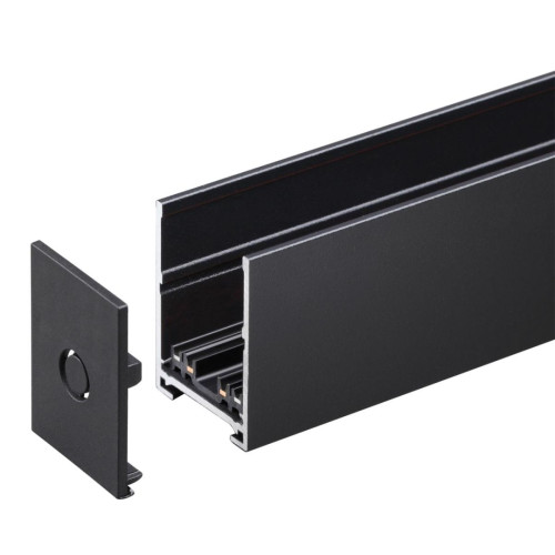 Шинопровод накладной/подвесной в комплекте заглушки 2шт, крышка и соединительная планка 1шт Novotech Port Vector 135299