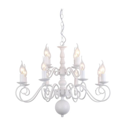 Подвесная люстра Arte Lamp A1129LM-12WH