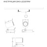 Трековый светильник Simple Story 2043-LED20TRW