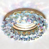 Встраиваемый светильник Ambrella Light Crystal K206 MULTI/G