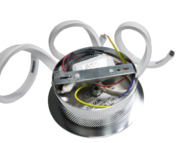 Настенный светильник Elvan BR-136/3-8W-NH-Ch