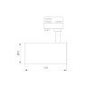 Трековый трехфазный светильник Arlight LGD-CALIPSO-4TR-R85-30W Day4000-MIX 046737