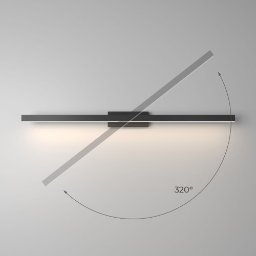 Настенный светильник Elektrostandard Rino черный 40157/LED 4690389217623 a071223