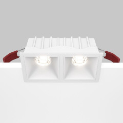Встраиваемый светильник Maytoni Technical Alfa LED DL043-02-10W4K-SQ-W
