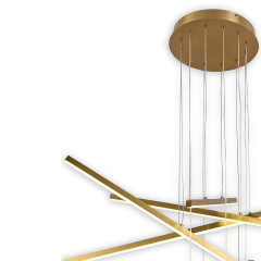 Подвесная люстра Natali Kovaltseva LED LAMPS 81103/6C BRASS