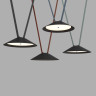 Трековый однофазный светильник Denkirs Belty flow DK5664-BK