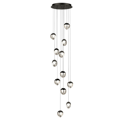 Подвесной светильник MD24001033-12A black/clear