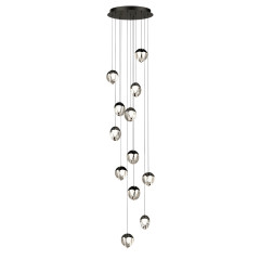 Подвесной светильник MD24001033-12A black/clear
