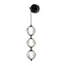 Настенный светильник OB2437 pearl black/smoke