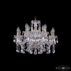 Подвесная люстра Bohemia Ivele Crystal 1413/8+4/200 Pa