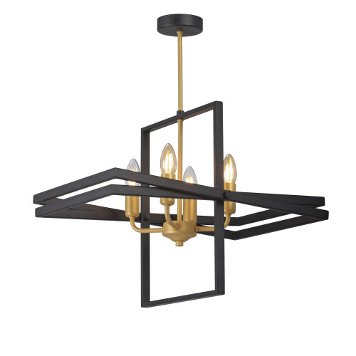 Люстра на штанге Vitaluce V3004-1/4PL