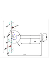 Потолочная люстра Arte Lamp Saturn A7791SP-59WH