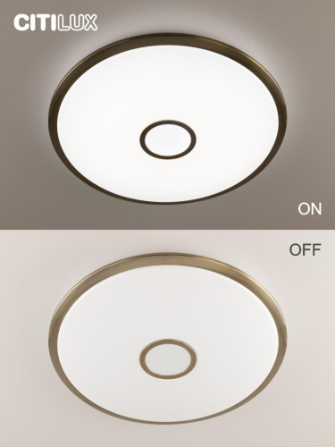 Потолочный светодиодный светильник Citilux Старлайт Смарт CL703A103G