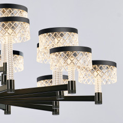 Подвесная люстра Delight Collection MD21020075 MD21020075-20A matt black