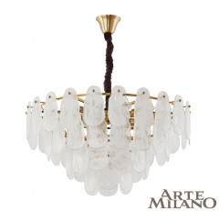 Подвесная люстра Arte Milano 2853.D750.H390.E14.18 G