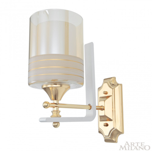 Бра Arte Milano Florentia-6087 306087/1W Wh/Gd