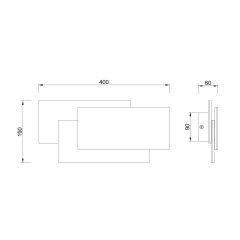 Настенный светильник Mantra Tahiti 8089