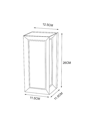 Уличный настенный светильник Arte Lamp Ulysses A8112AL-1BK