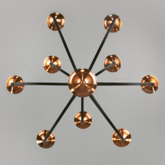 Подвесная люстра Eurosvet 60098/9 черный