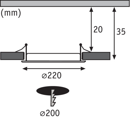 Встраиваемый светодиодный светильник Paulmann Quality Line Panel 92060