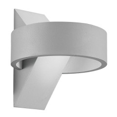 Уличный настенный светильник Uniel ULU-S34A-8W/4000K IP65 GREY UL-00009350
