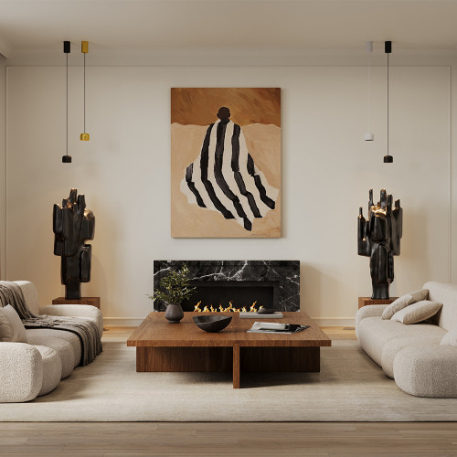 Подвесной светильник Maytoni Comfy P113-L12-3K-BS