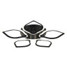Потолочная люстра Natali Kovaltseva Real LED LAMPS 81200 BLACK