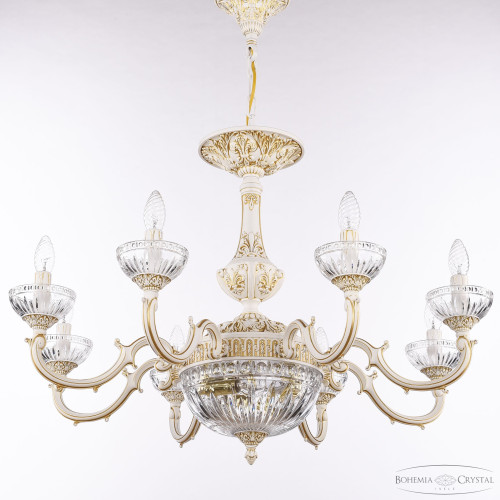 Подвесная люстра Bohemia Ivele Crystal AL78101P/8/250 WMG P Clear/M-1G