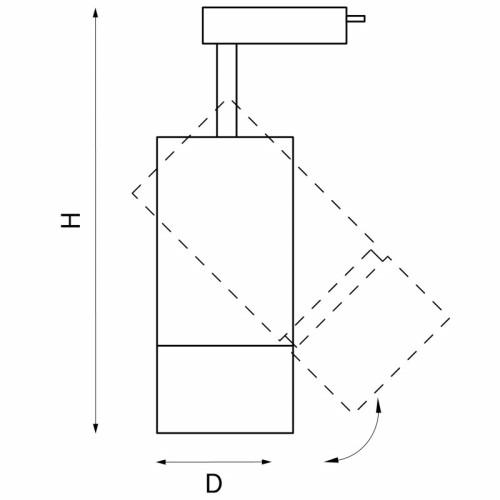 Трековый светодиодный светильник Lightstar Volta 229436