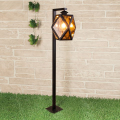 Уличный светильник на столбе Elektrostandard Ambra 35133/F черный 4690389176876 a056235