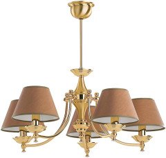 Люстра на штанге Kutek San Marino Lampshade SAN-ZW-5(Z/A)CR