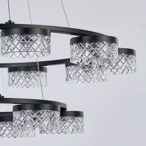 Подвесная люстра Delight Collection MD21020075 MD21020075-16B matt black