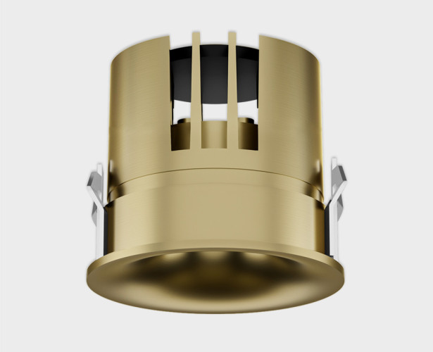Встраиваемый влагозащищенный светильник Italline IT014-0208 gold