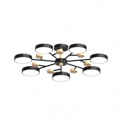 Люстра на штанге LED4U L3205-800 BK