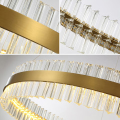 Подвесная люстра Delight Collection Saturno D8532P/R800 gold
