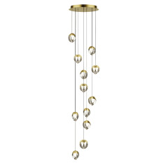 Подвесной светильник MD24001033-12A gold/clear