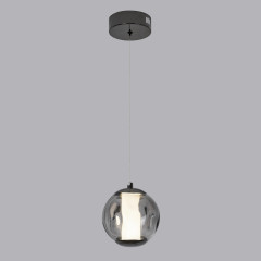 Подвесной светильник OD2437-1 pearl black/smoke