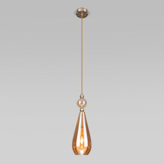 Подвесной светильник Eurosvet 50202/1 янтарный